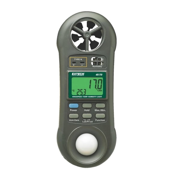 Extech Hygro Thermometer Anemometers Light Meter