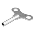 thumbnail image 4 of Accesorio de llave para dar cuerda al reloj, herramienta de reparación portátil y ergonómica de acero para relojes de madera, salones, dormitorios, Alargamiento blanco, 4 of 10