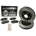 thumbnail image 1 of BK1691-7D Rear Premium E-Coat Drilled Rotors and Ultimate HD Disc Brake Pads, 1 of 9