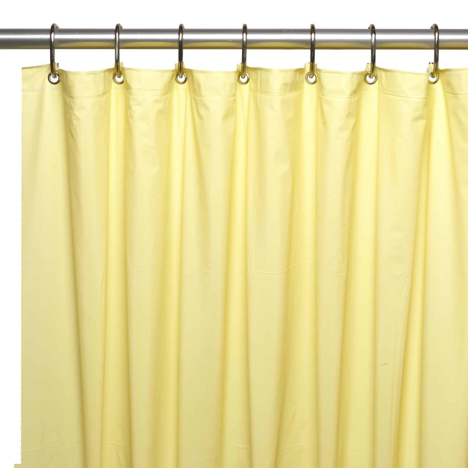 Premium 4 Gauge Vinyl Shower Curtain Liner w/ Weighted and