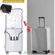 thumbnail image 2 of 2 uds. Funda protectora para maleta de PVC transparente, funda protectora para maleta de viaje de 26 ", funda protectora para equipaje transparente, fundas impermeables para maleta, funda protectora para equipaje JM MX-0134478FYD, 2 of 5