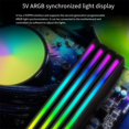 thumbnail image 5 of Módulo de Memoria Disipador de de 5 V, 3 Pines ARGB AURA Sync, Disipador de de Aleación de Aluminio, Enfriador DDR3, DDR4, DDR5 para Computadora de Escritorio A, 5 of 5