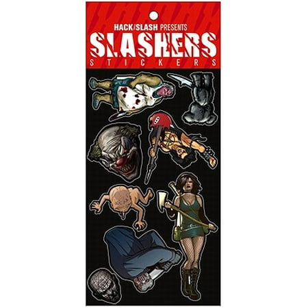 Slashers Sticker Set Hack Slash Walmart Com