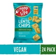 Dill Sour Cream Lentil Chips, Dairy Free, Soy Free, Nut Free, Non GMO, Vegan, Gluten Free, 0.8