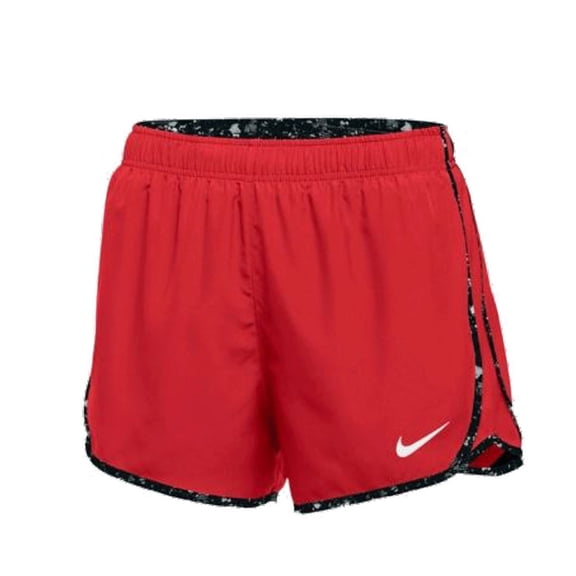 Nike Womens Dry Tempo Short - Red/Black - Medium