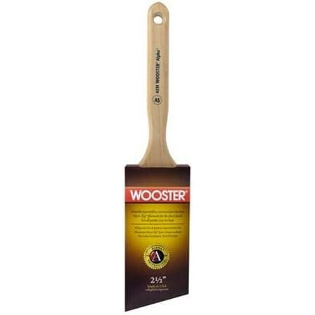 Wooster Alpha 2 1/2 in. W Angle Synthetic Blend Paint Brush