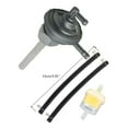 thumbnail image 4 of BIBABLYKE Fuel Pump Vacuum Petcock with 50mm White Tube Replacement Motorcycle Accessories Compatible- with GY6 50cc 150cc, 4 of 6