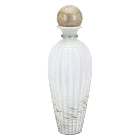 - Imax Brima Tall Art Glass Bottle with Stopper