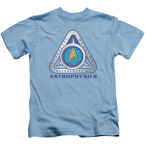 Star Trek Astrophysics Youth 18/1 T-Shirt Carolina Blue