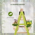 thumbnail image 5 of Outsunny Raised Garden Bed, 2 Tier Raised Planter Box with Stand, Nonwoven Fabric for Vegetables, Herbs, Flowers, 27" x 23" x 32", Natural, 5 of 9