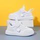 thumbnail image 3 of Zapatos de tabla para niños, zapatos blancos, zapatos deportivos casuales, zapatos de primavera y verano para niños, zapatillas de deporte planas de malla para niños y niñas, 3 of 5