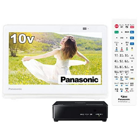 Panasonic 10V Portable LCD TV Private Viera Waterproof Type White UN-10CE10-W