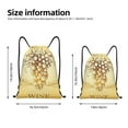 thumbnail image 4 of Bingfone Bunch Of Grapes Drawstrings Backpacks Bags For Men Women Gym Drawstrings Bag, 4 of 9