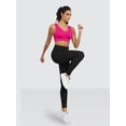 thumbnail image 6 of MINTREUS Women's Sports Bra Moderate Support Wide Strap Mesh Breathable Fitness Workout Yoga Bra, 6 of 7