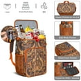 thumbnail image 5 of Abstract Insulated Soft Cooler Bag - Bohemian Paisley Pattern 20L Leakproof Backpack for Picnics, Hiking & Parties, Lightweight 1050g, 5 of 5