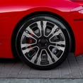 thumbnail image 3 of Universal 13 Inch Black Hub Caps for Car Wheels Auto Accessories Vehicle Rim Covers Wheel Parts Silver, 3 of 8