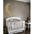 thumbnail image 4 of Moon and Stars Night Sky Vinyl Wall Art Decal Sticker Design for Nursery Room DIY Mural Decoration, 4 of 4