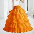 thumbnail image 2 of EHRWE Women's Skirt A Line Petticoats Floor Length Wedding Petticoats Skirts Prom Dresses Skirts Carnival Festival Costume Skirts for Women, 2 of 4