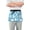 Cute Desserts, variant on Farm Icon Server Apron with 3 Pockets Waterproof Waitress Waist Short Apron for Man Woman 12 Inches