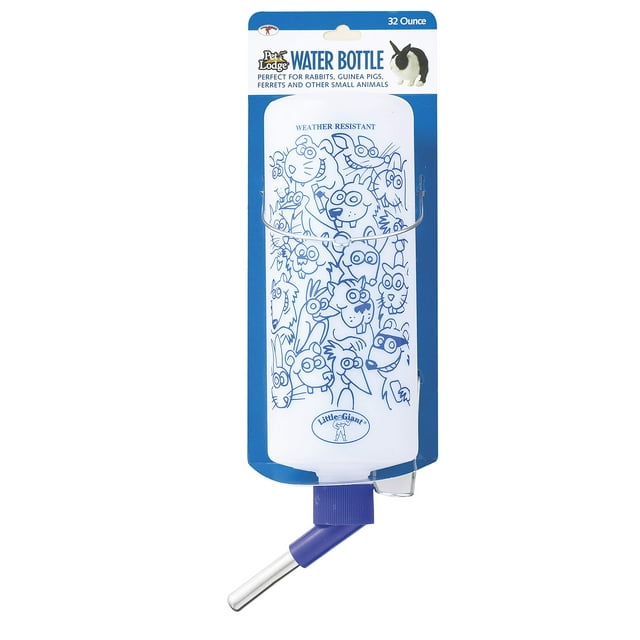 Botella de agua para animales Pet Lodge OPB32 de plástico de 950 ml