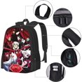 thumbnail image 4 of Hazbin Song Dance Hotel Laptop Backpack Large Travel Bags Casual Daypack for Hiking Sport Bags Lightweight Business Backpack Classic Notebook Bag for Woman, 4 of 9