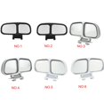 thumbnail image 2 of Sidaley Espejo retrovisor para coche, zona de punto ciego, gran angular, doble cristal, espejo lateral de marcha atrás, accesorios para coche Vehículos, repuestos y accesorios Mis Blanco Correcto Sidaley CZ10308-06B, 2 of 6