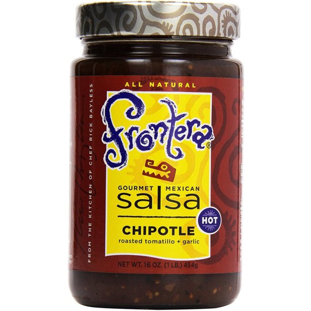 2 Pack Frontera Chipotle Salsa, Hot 16 oz