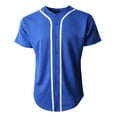 thumbnail image 2 of Ma Croix Mens Baseball Jersey Button Down Athletic Sport Uniform, 2 of 4