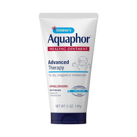 Aquaphor Children's Healing Ointment for Dry, Chapped or Irritated Skin, Hypoallergenic, 5 oz