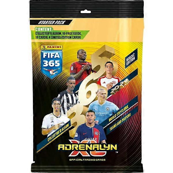 Football card starter pack Panini FIFA 365 2024 Nordic Edition (binder + cards)
