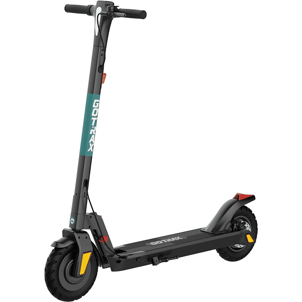GOTRAX Scooter Eléctrico para Adultos XR Elite MAX: Neumáticos de 10 ", Alcance Máximo de 20 Millas, Velocidad de 15.5 Mph con Motor de 350 Vatios, Scooter Eléctrico Plegable para Adultos, Gris