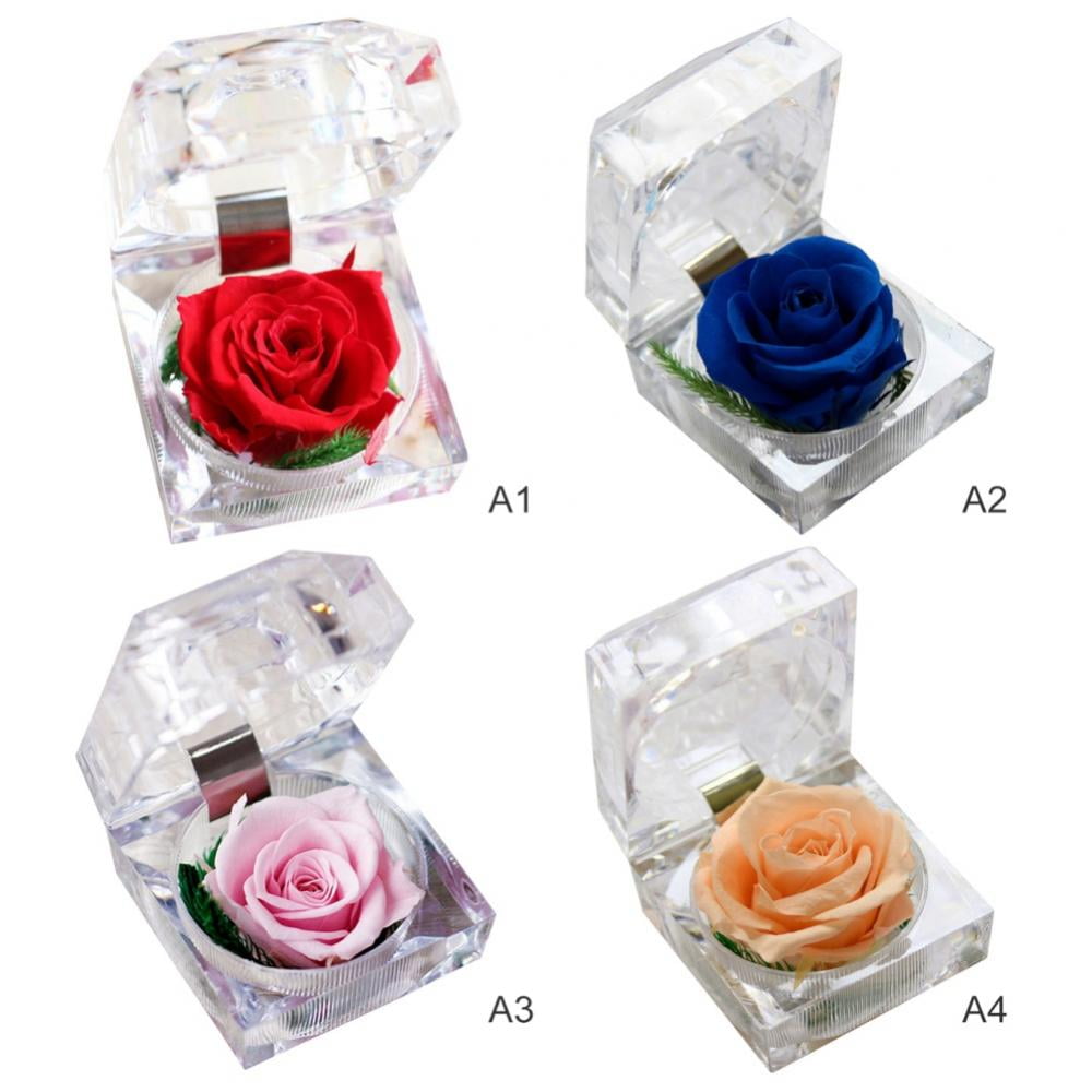 Buy Karatcart Velvet Red Rose Jewelry Ring Gift Box online from Karat Cart