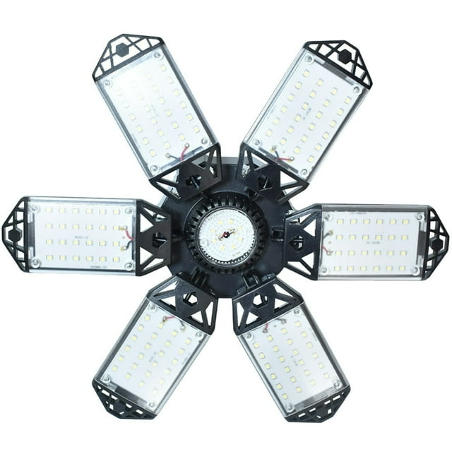 LOVEVER Tents Lantern Canopy Lights Lighting Out Door Energy-saving Ceiling Fan LED Garage Hanging Pvc Abs