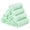 Green, variant on 10PCS Baby Muslin Burp Cloths Cotton Hand Washcloths 6 Layers Extra Absorbent Soft Towel Gauze Kindergarten Facecloth-Green