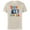 Natural, variant on Studios WandaVision Logo TV Sitcom Style Disney+ - Short Sleeve Cotton T-Shirt for Adults - Customized-White