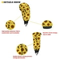thumbnail image 6 of Renewold American Tribal Highland Cow Sunflower Neoprene Auto Handbrake Cover Gear Shift Knob Cover Set Car Interior Decor Accessories, 6 of 7