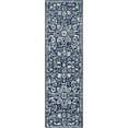 thumbnail image 2 of Well Woven Dazzle Disa Vintage Bohemian Oriental Floral Dark Blue 2'3" x 7'3" Runner Area Rug, 2 of 9