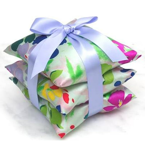 IMPRESSIONS ElizabethW Silk Sachet Ribbon Tied Set of 3