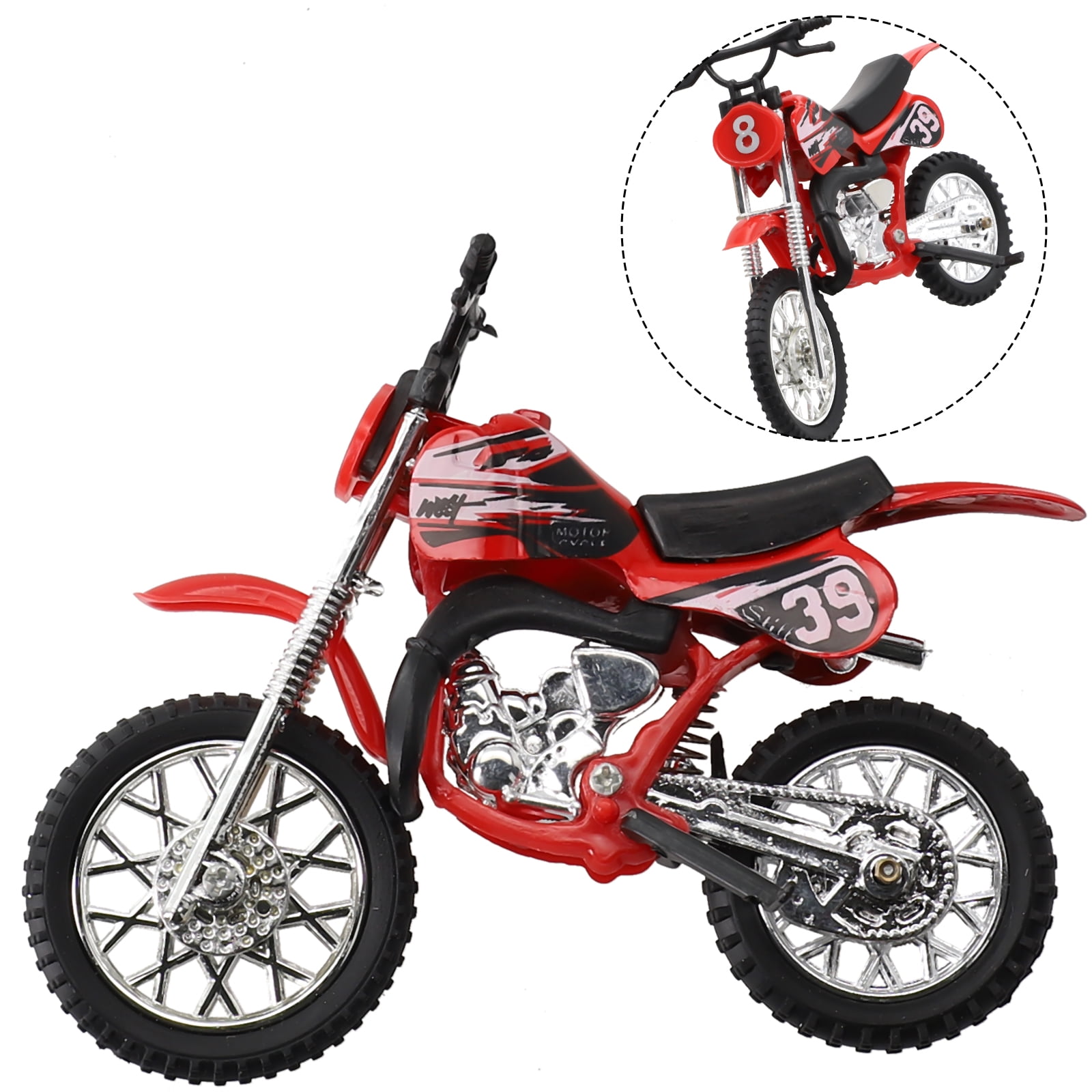 Simulated Alloy Motocross Motorcycle Model 1:18 Toy Adventure Imulation  Alloy Motorcycle Model Home Decoration Kids Toy Gift - AliExpress
