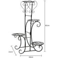 thumbnail image 7 of Fetcoi 4 Tier Plant Stands Indoor Metal Plant Shelf Stand Flower Pots Holder, 7 of 7