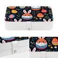 thumbnail image 4 of Easter PU Leather Necklace Holder with Removable Compartment, Portable Decorative Box Jewelry Boxes Necklace Organizer, 4 of 6