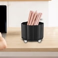thumbnail image 1 of Caja de almacenamiento con soporte giratorio de 360  degree para brochas de maquillaje, práctico portalápices, organizador de almacenamiento de Perfume para Negro, 1 of 8