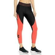 Under Armour HeatGear Novelty Ankle Womens Active Pants Size L, Color: Black/Black