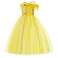 thumbnail image 2 of Girls Dress Belle Dress Children's Dress Golden Performance Dress Children's Day, 2 of 5