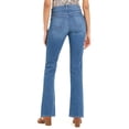 thumbnail image 2 of Style & Co Women's Tummy Control Mid Rise Bootcut Jeans Black Size 20X5, 2 of 6