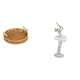 thumbnail image 1 of Cestas de almacenamiento,Cestas de almacenamiento de cocina tejidas con asas hechas a mano,Figura de escritorio,Estatua de bailarina de ballet,adorno de escritorio,decoración del hogar,Estatua, 1 of 8