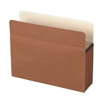 Office Depot Standard File Pocket, 3 1/2in. Expansion, Letter Size, Brown, OM01412