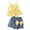 Yellow, variant on Girl's Cute 2 Piece Summer Outfit Gingham Ruffle Camis Tank with Bow Jean Skirt Shorts Set for Little Girls, Size 3-4 Years, Pink