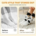 thumbnail image 7 of Fuzzy Cat Claw Socks for Women,Cute Animal Slipper Socks Sleeping Warm Socks Christmas Gift for Girls, 7 of 7