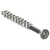 Simpson Strong Tie T07162FWP Deck Screw, No 7 X 1-5/8 in, 316 Stainless Steel